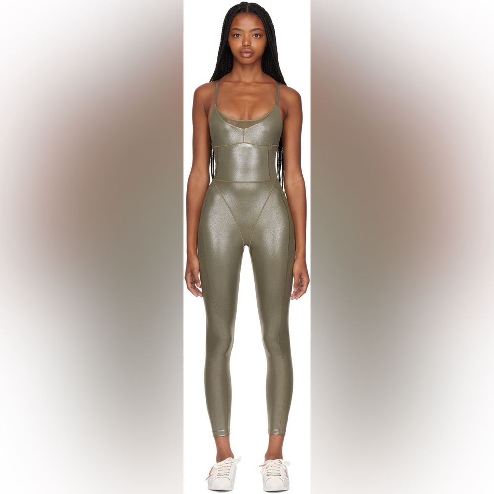 adidas x IVY PARK Green Low Back Jumpsuit Size S‎